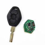 BMW CAS2 315/433MHZ Remote Key With 46 Electronic Chip HU58 Blade